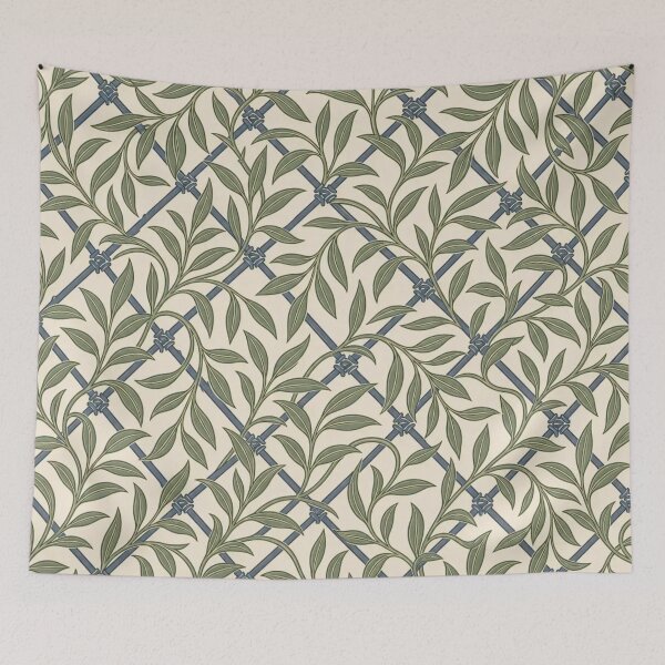 Item preview, Willow and Vine Trellis Seamless Pattern | Vintage William Morris Repeat Design designed and sold by StickyGuys.