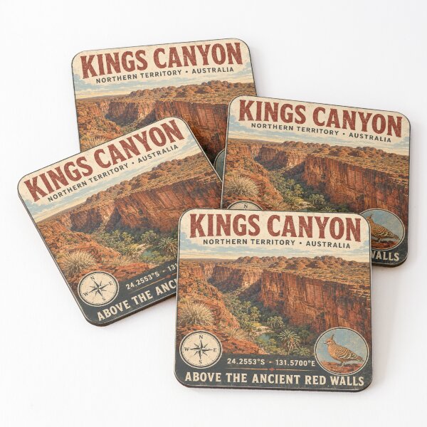 Item preview, Kings Canyon Vintage Australia designed and sold by naturalsurvival.