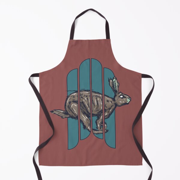 Item preview, Dark Surreal Animal Art | Trapped Rabbit  designed and sold by Half Mess.