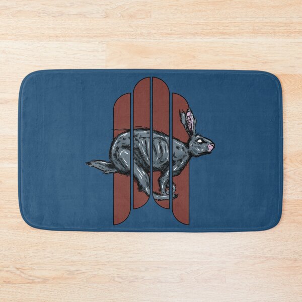 Item preview, Trapped Rabbit – Dark Surreal Animal Art  designed and sold by Half Mess.