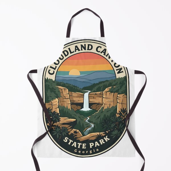 Item preview, Cloudland Canyon State Park Georgia Sticker designed and sold by DetourDgn.