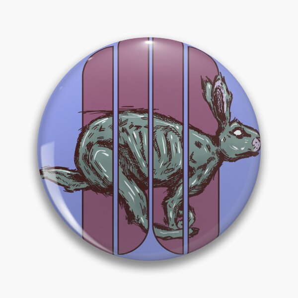 Item preview, Trapped Rabbit – Dark Surreal Animal Art  designed and sold by Half Mess.
