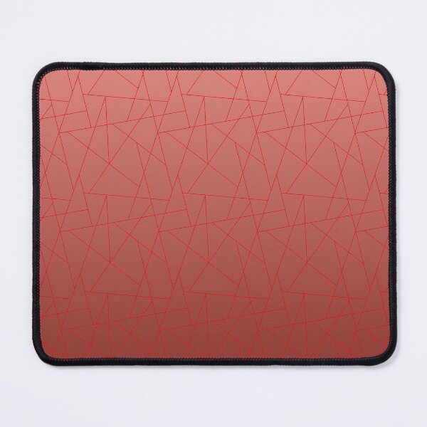 Item preview, Linear Geometric Mosaic - Modern Ombre Tessellation Pattern | Red designed and sold by Frohyou.