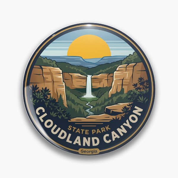 Item preview, Cloudland Canyon State Park Georgia Print designed and sold by DetourDgn.