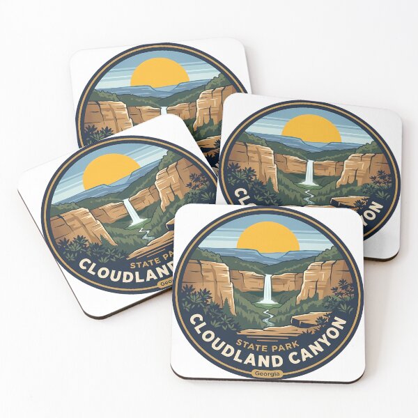 Item preview, Cloudland Canyon State Park Georgia Print designed and sold by DetourDgn.