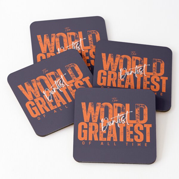 Item preview, World Greatest Dentist - Coworker Christmas Gift  For Her - Cool Purple  designed and sold by Doiemacreations.