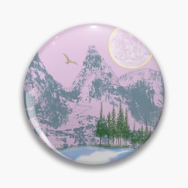 Item preview, An Alpine Pink Moon designed and sold by BooView.