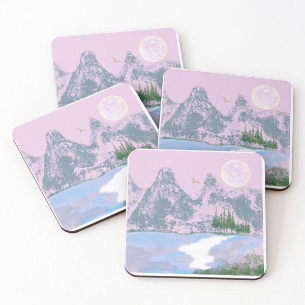 Item preview, An Alpine Pink Moon designed and sold by BooView.