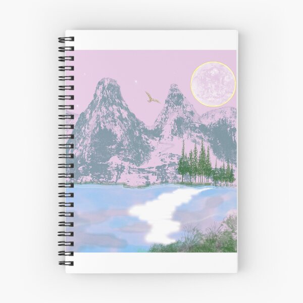 Item preview, An Alpine Pink Moon designed and sold by BooView.