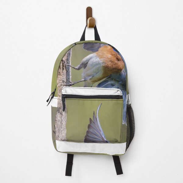 Item preview, Eastern Bluebird leaving Nest Hole designed and sold by Gerard Fornarotto.