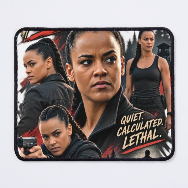 Item preview, Neagley – Quiet, Calculated, Lethal | Reacher Fan Design designed and sold by CatLovers Studio.