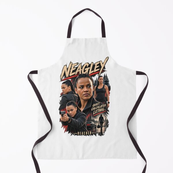 Item preview, Neagley – Quiet, Calculated, Lethal | Reacher Fan Design designed and sold by CatLovers Studio.