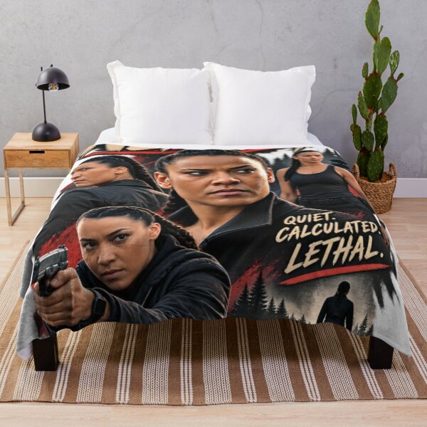 Item preview, Neagley – Quiet, Calculated, Lethal | Reacher Fan Design designed and sold by CatLovers Studio.