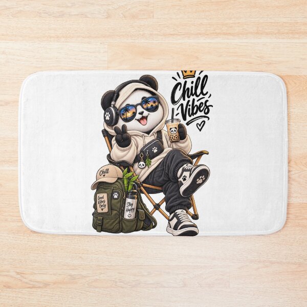Item preview, Chill Vibes Panda | Cute Panda Streetwear T-Shirt designed and sold by ✨ Daily Vibe Studio ✨.