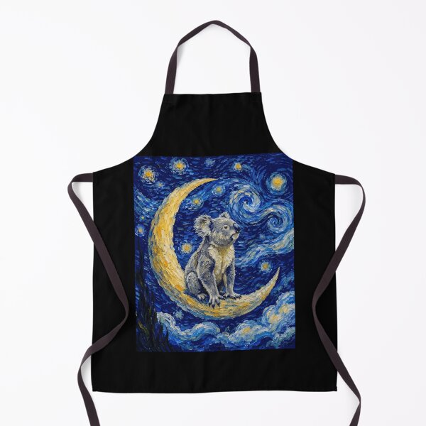 Item preview, Funny Koala Starry Night Painting Cute Moon Stars Boys Girls Kids designed and sold by FurryHavenPH.