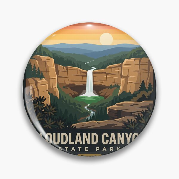 Item preview, Cloudland Canyon State Park Georgia Design designed and sold by DetourDgn.