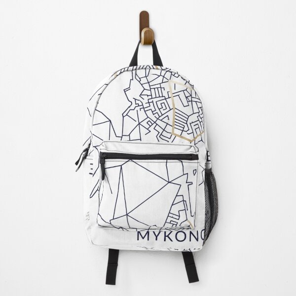 Item preview, Mykonos Greece Line Art designed and sold by OzzFrequency.
