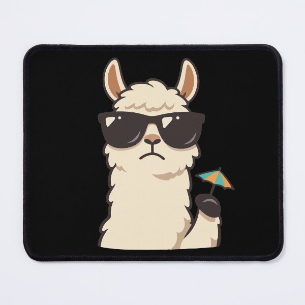 Item preview, Cool Llama Funny Cartoon Gift for Humor Fans, Kids & Animal Lovers designed and sold by stylishdzign.