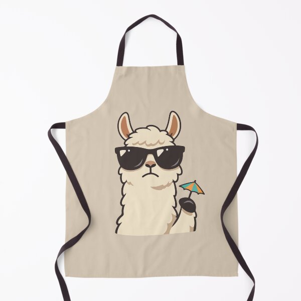 Item preview, Cool Llama Funny Cartoon Gift for Humor Fans, Kids & Animal Lovers designed and sold by stylishdzign.