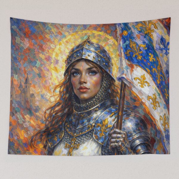 Item preview, Joan of Arc – Legendary French Warrior Painting designed and sold by GalleryKauffeld.