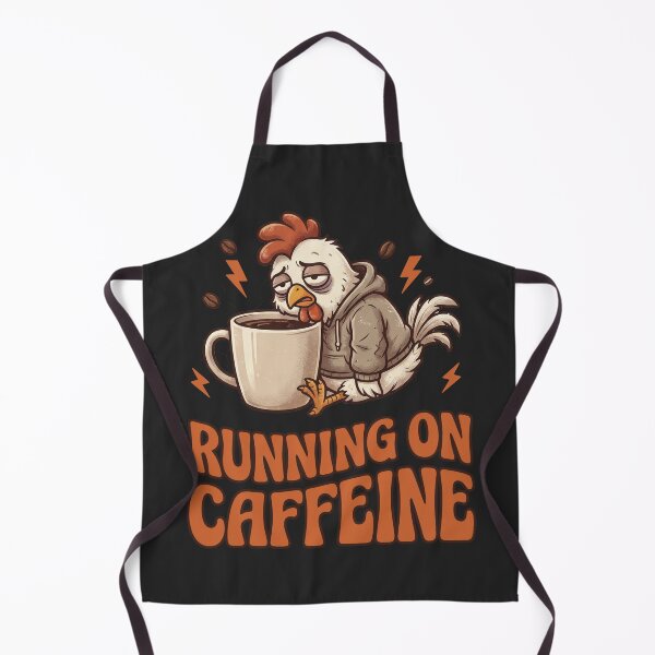 Item preview, Running on Caffeine - Depressed chicken designed and sold by StellarBees.