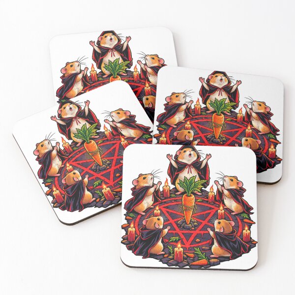 Item preview, Hamster Summoning Ritual – Dark Cute Humor designed and sold by Pandaburba.