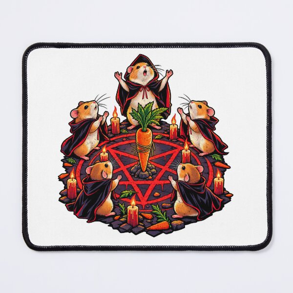 Item preview, Hamster Summoning Ritual – Dark Cute Humor designed and sold by Pandaburba.