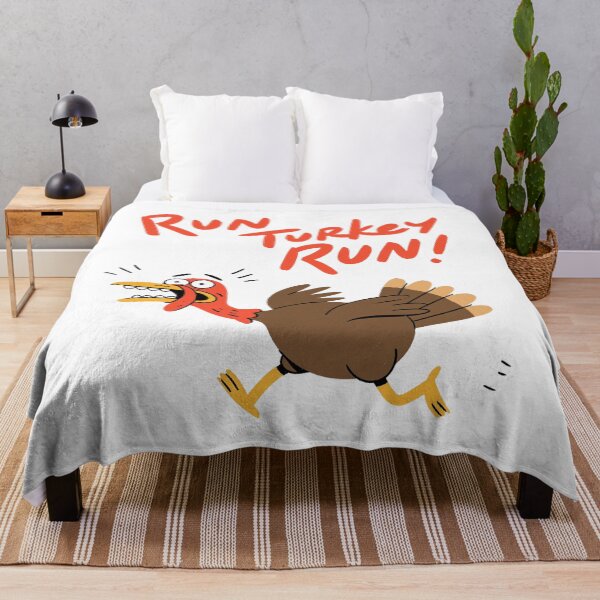Item preview, Run Turkey Run Funny Thanksgiving Cartoon Design designed and sold by Ramona-Gliga.