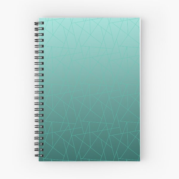 Item preview, Linear Geometric Mosaic - Modern Ombre Tessellation Pattern | Teal designed and sold by Frohyou.