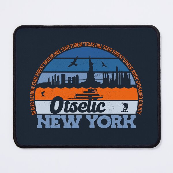 Item preview, Otselic New York Sunset Retro Vintage Local Pride Logo designed and sold by CRHPOD20.