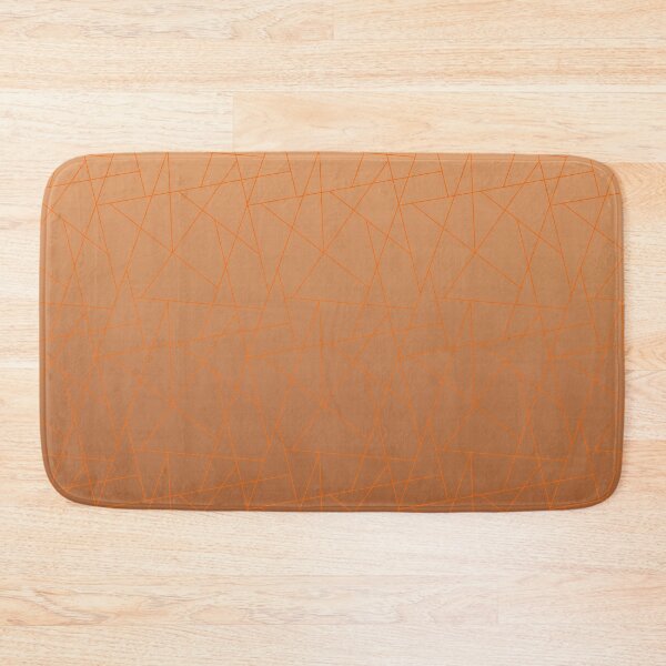 Item preview, Linear Geometric Mosaic - Modern Ombre Tessellation Pattern | Orange designed and sold by Frohyou.