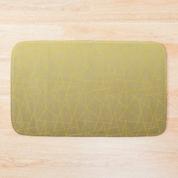 Item preview, Linear Geometric Mosaic - Modern Ombre Tessellation Pattern | Yellow designed and sold by Frohyou.