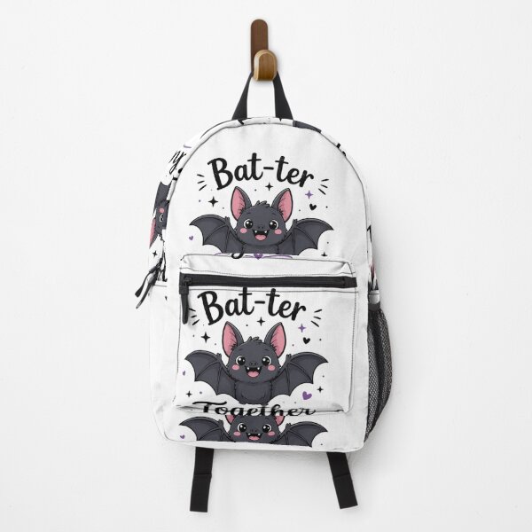 Item preview, Bat-ter Together Cute Happy Bat Halloween Friendship Design designed and sold by Sanika arts .