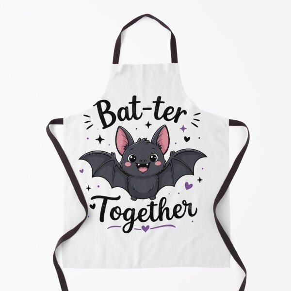 Item preview, Bat-ter Together Cute Happy Bat Halloween Friendship Design designed and sold by Sanika arts .