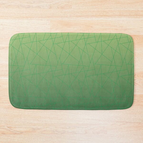 Item preview, Linear Geometric Mosaic - Modern Ombre Tessellation Pattern | Green designed and sold by Frohyou.
