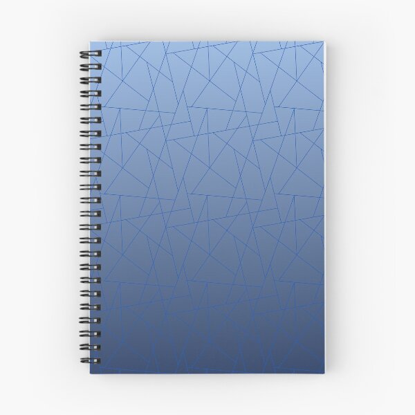 Item preview, Linear Geometric Mosaic - Modern Ombre Tessellation Pattern | Blue designed and sold by Frohyou.