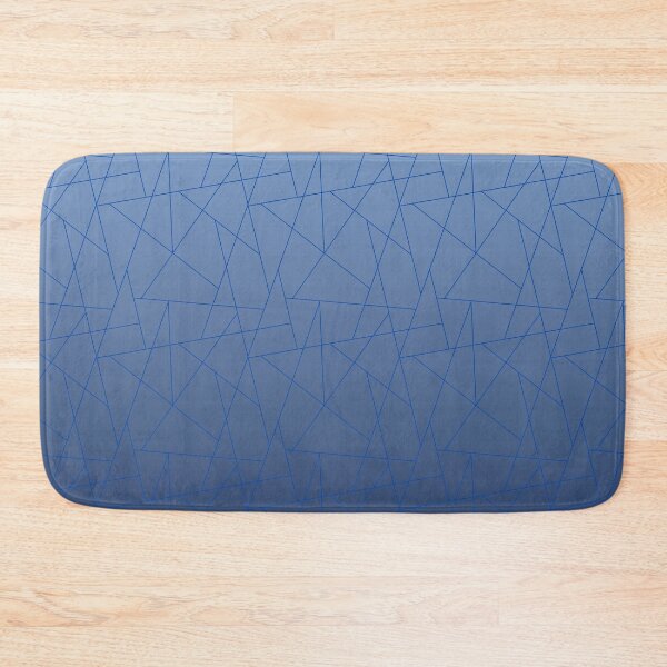 Item preview, Linear Geometric Mosaic - Modern Ombre Tessellation Pattern | Blue designed and sold by Frohyou.