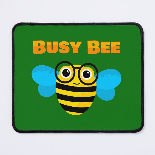 Item preview, Busy Bee Cute Smart Cartoon Bumblebee With Glasses designed and sold by chaaval.