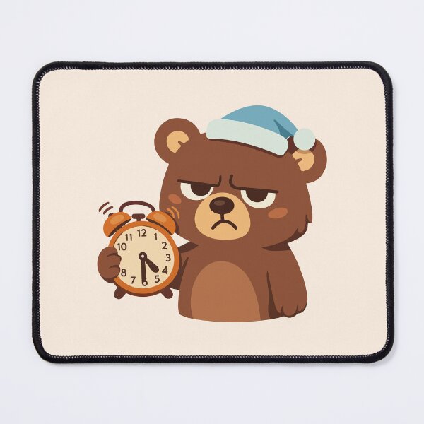 Item preview, Sleepy Bear Funny Cartoon Gift for Sleep Lovers, Kids & Humor Fans designed and sold by stylishdzign.