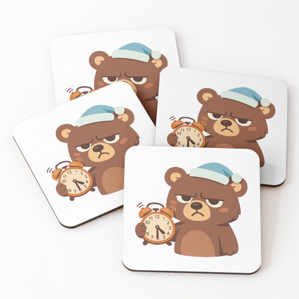 Item preview, Sleepy Bear Funny Cartoon Gift for Sleep Lovers, Kids & Humor Fans designed and sold by stylishdzign.