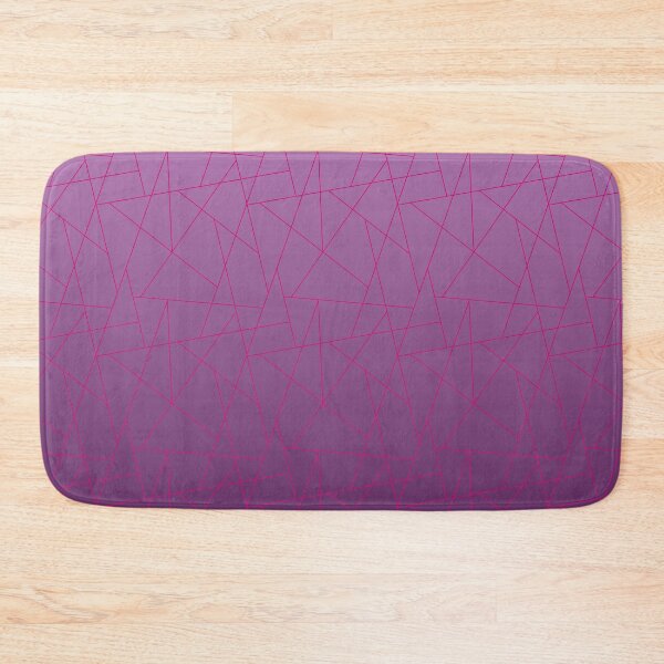 Item preview, Linear Geometric Mosaic - Modern Ombre Tessellation Pattern | Purple designed and sold by Frohyou.
