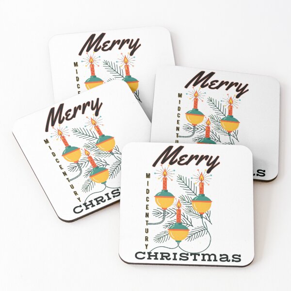 Item preview, Merry Midcentury Christmas – Retro Bubble Lights Nostalgic Holiday  designed and sold by SunandShade.