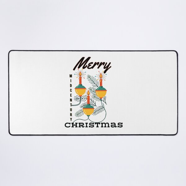 Item preview, Merry Midcentury Christmas – Retro Bubble Lights Nostalgic Holiday  designed and sold by SunandShade.