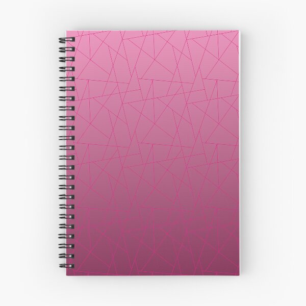 Item preview, Linear Geometric Mosaic - Modern Ombre Tessellation Pattern | Pink designed and sold by Frohyou.