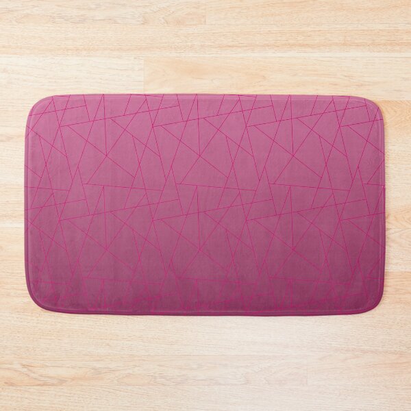 Item preview, Linear Geometric Mosaic - Modern Ombre Tessellation Pattern | Pink designed and sold by Frohyou.