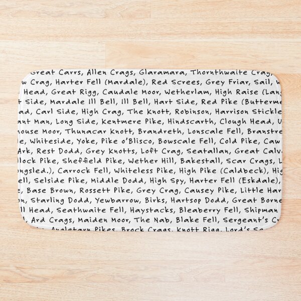 Item preview, Lake District Wainwrights (Version 2) designed and sold by LazloWoodbine.