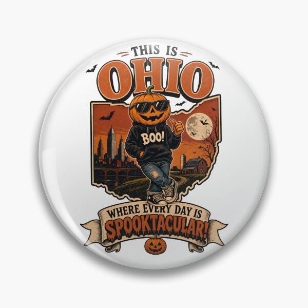 Item preview, This is Ohio where every day is spooktacular! - Halloween in Ohio designed and sold by ParadoxParadox.
