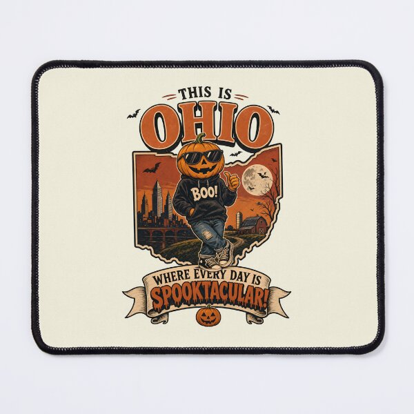 Item preview, This is Ohio where every day is spooktacular! - Halloween in Ohio designed and sold by ParadoxParadox.
