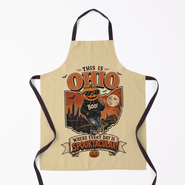 Item preview, This is Ohio where every day is spooktacular! - Halloween in Ohio designed and sold by ParadoxParadox.