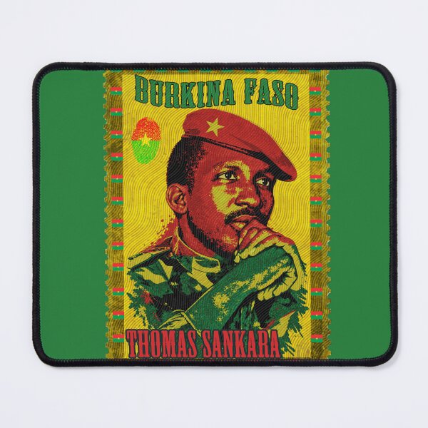 Item preview, Vintage postage stamp of Thomas Sankara | Burkina Faso Pan-African Revolutionary retro stamp designed and sold by Youngkev-arts.